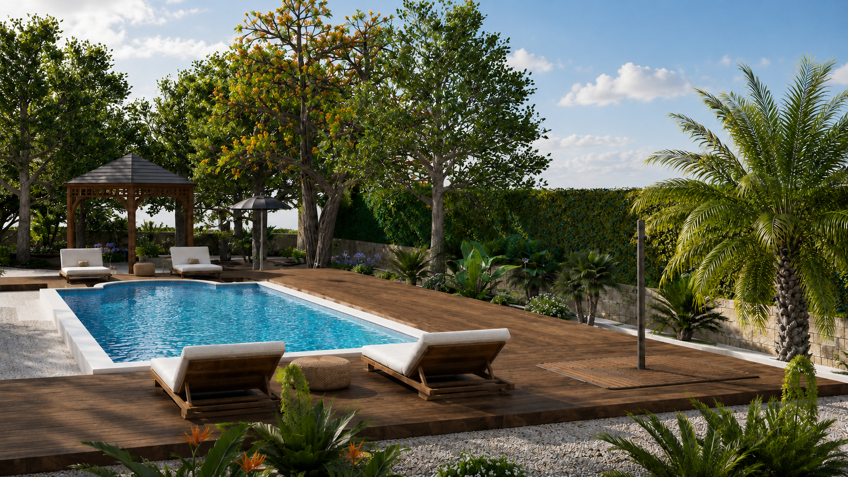 Crestatx — Garden Design Detail, Crestatx, Sa Pobla, Mallorca